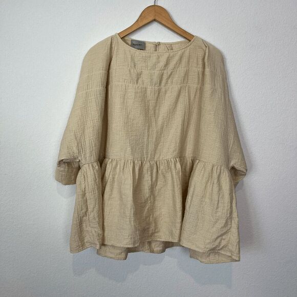 Rachel Comey Tops - Rachel Comey Reunion Gauze 3/4 Sleeve Top Women's Size 8
